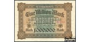 Германия / Reichsbank 1000000 Mark 1923 20. Februar 1923. в/з Hakenshtern FZ корич. LE (Sam. Lucas, Elberfeld) VF Ro:85a 250 РУБ