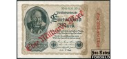 Германия / Reichsbank 1 Mrd. Mark 1923 Ндпч. На 1000 марках. XF Ro:110b 600 РУБ
