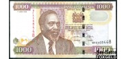 Кения / CENTRAL BANK OF KENYA 1000 шиллингов 2005  VF+ P:51a 1800 РУБ