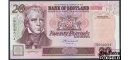 Шотландия /  Bank of Scotland 20 фунтов 2004  UNC P:121e 5500 РУБ