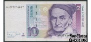 ФРГ / Deutsche Bundesbank 10 марок 1993  F Ro:303a 700 РУБ