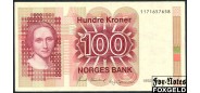 Норвегия Norges Bank 100 крон 1992 Sign. Skеnland Johansen VF P:43d 1900 РУБ