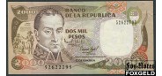 Колумбия 2000 песо 1994 1.11.1994… VF++ P:439b 250 РУБ