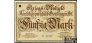 Geislingen / Wurttemberg 50 Mark 1918 Kriegs-Notgeld. November 1918. XF+ 170.03. B3 450 РУБ