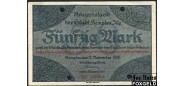 Kempten in Allg. / Bayern 50 Mark 1918 Kriegsnotgeld Stadt Kempten in Allg. 2. November 1918. аXF B3 269.04 700 РУБ