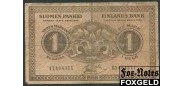 Финляндия 1 марка 1918 Basilier  Muller VG P:35 200 РУБ