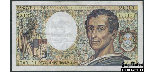 Франция 200 франков 1994 sign. D.Brunnel  J.Bonnardin C.Vigier VF P:155f 600 РУБ