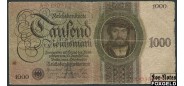 Германия / Reichsbank 1000 Reichsmark 1924 10. Oktober 1924. VG++ Ro.172a / DEU-178a A A.0350522