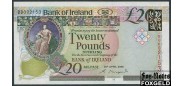 Ирландия Северная / Bank of Ireland 20 фунтов 2008  UNC P:NEW 5500 РУБ