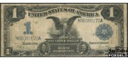 США  Silver Certificates 1 dollar 1899 Series of 1899  Sign. Speelman White. aF Fr236 / P:338c 6800 РУБ