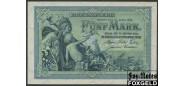 Германия / Reichsbank 5 марок 1904 #6 UNC Ro:22a 2500 РУБ