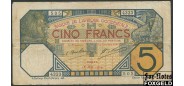 Французская Западная Африка 5 франков 1929 DAKAR 16 mai 1929 F P:5Bf 4000 РУБ