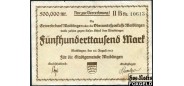 Waiblingen / Württemberg 500,000 Mark 1923 20. August 1923 F+ 5379.a B7 350 РУБ
