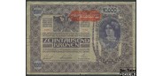 Австрия 10000 крон ND(1919) на РВ два женских портрета, Auflage II, штамп на гербе G+ P:66 200 РУБ
