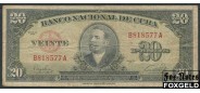 Куба / Banco Nacional de Cuba 20 песо 1949  F P:80a 180 РУБ