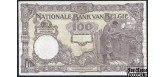 Бельгия Banque Nationale de Belgique 100 франков 1924  VF+ P:95 6000 РУБ