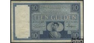 Нидерланды 10 гульденов 1929  F P:43b 4000 РУБ
