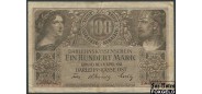 Darlehnskasse OST (Ковно) 100 марок 1918  аF E10.14.1 FN / Ro.470 1350 РУБ
