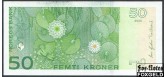 Норвегия Norges Bank 50 крон 2005 Sign. Gjedrem Eklund UNC P:46c 1000 РУБ