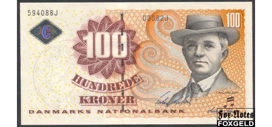 Дания Danmarks Nationalbank 100 крон 2008  UNC P:61 3000 РУБ