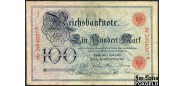 Германия Reichsbank 100 марок 1898  F Ro:17 2000 РУБ