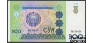 Узбекистан 200 сумов 1997 Загоренко UZ20.1. UNC P:79 90 РУБ