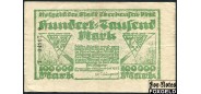 Oberhausen / Rheinprovinz 100000 Mark 1923 Stadt Oberhausen. 10.7.1923, Wz. Ovalen VF В8:4019.a 250 РУБ