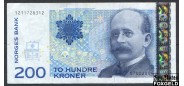 Норвегия Norges Bank 200 крон 2004 Sign. Gjedrem Eklund VF P:50c 2500 РУБ