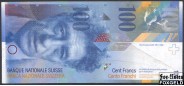 Швейцария 100 франков 2014  VF P:72 11500 РУБ