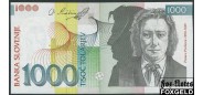 Словения 1000 толаров 2003  UNC P:32 1600 РУБ