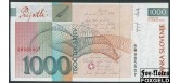 Словения 1000 толаров 2003  UNC P:32 2500 РУБ