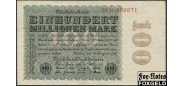 Германия / Reichsbank 100 Mio. Mark 1923  24H.089871