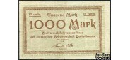 Berlin /Brandenburg 1000 Mark = 10 Cents 1923 15. Februar 1923.   Zentralwohlfahrtsausschuss des christlichen arbeiterschaft Deutschlands VG A062.1 B4 1500 РУБ