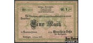 HATTINGEN (Westfalen) 1 Mark 1917 Henschel und Sohn, Abt. Henrichshütte VG Tieste 2835.1 900 РУБ