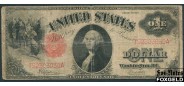 США  United States Note 1 доллар 1917 Series of 1917  Sign. Speelman White VG Fr39 4500 РУБ