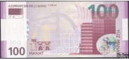 Азербайджан 100 манат 2005 Загоренко АZ20.1 UNC P:29 10000 РУБ