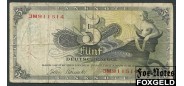 ФРГ / Bank Deutscher Lander 5 Mark 1948  aF Ro.252c 900 РУБ