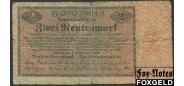 Германия / Deutschen Rentenbank 2 Rentenmark 1923  G Ro.155 1300 РУБ