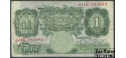 Великобритания  Bank of England 1 фунт ND(1949) Sign.Beale F P:369b 350 РУБ