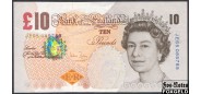 Великобритания  Bank of England 10 фунтов ND(2004) Серия E (NHI), Sign. Andrew Bailey aUNC P:389c 1600 РУБ