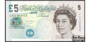Великобритания  Bank of England 5 фунтов ND(2012) Серия E (NHI), Sign. Chris Salmon aUNC P:391d 800 РУБ