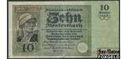 Германия / Deutschen Rentenbank 10 Rentenmark 1925  VG Ro.163 17000 РУБ