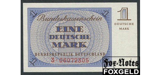 ФРГ Finanzministerium 1 Mark ND(1967)  UNC Ro:317 5500 РУБ