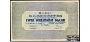 Weilburg / Hessen-Nassau 2 Mio. Mark 1923 Stadt Weilburg 18. August 1923. XF B8:5500.a 700 РУБ