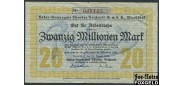 Wandsbek / Provinz Schleswig-Holstein 20.000.000 м. 1923 Kakao-Kompagnie Theodor Reichardt G. m. b. H. aF 5449.b B7 1300 РУБ