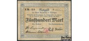 Meuselelwitz / Thüringen 500 марок 1922 29. September 1922. aF 2955.1 B4 300 РУБ