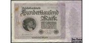 Германия / Reichsbank 100000 Mark 1923 1.2.1923.Частн.типография #6 | P (J.S. Preuss, Berlin) F Ro.82d 180 РУБ