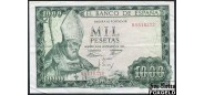Испания / Banco de Espana 1000 песет 1965  VF P:151 3000 РУБ