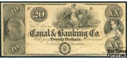 Canal Bank / New-Orleans / США 20 долларов 18…  aUNC  B