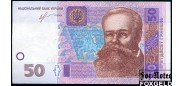 Украина 50 гривен 2013 Подп. Соркин UNC P:NEW 350 РУБ